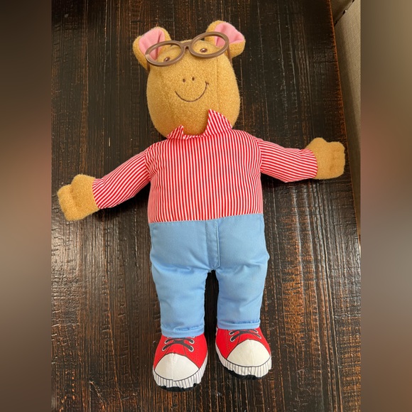 Arthur Talking Doll Vintage 17” Playskool Toy Plush PBS 1996 Hasbro Working - Picture 9 of 13